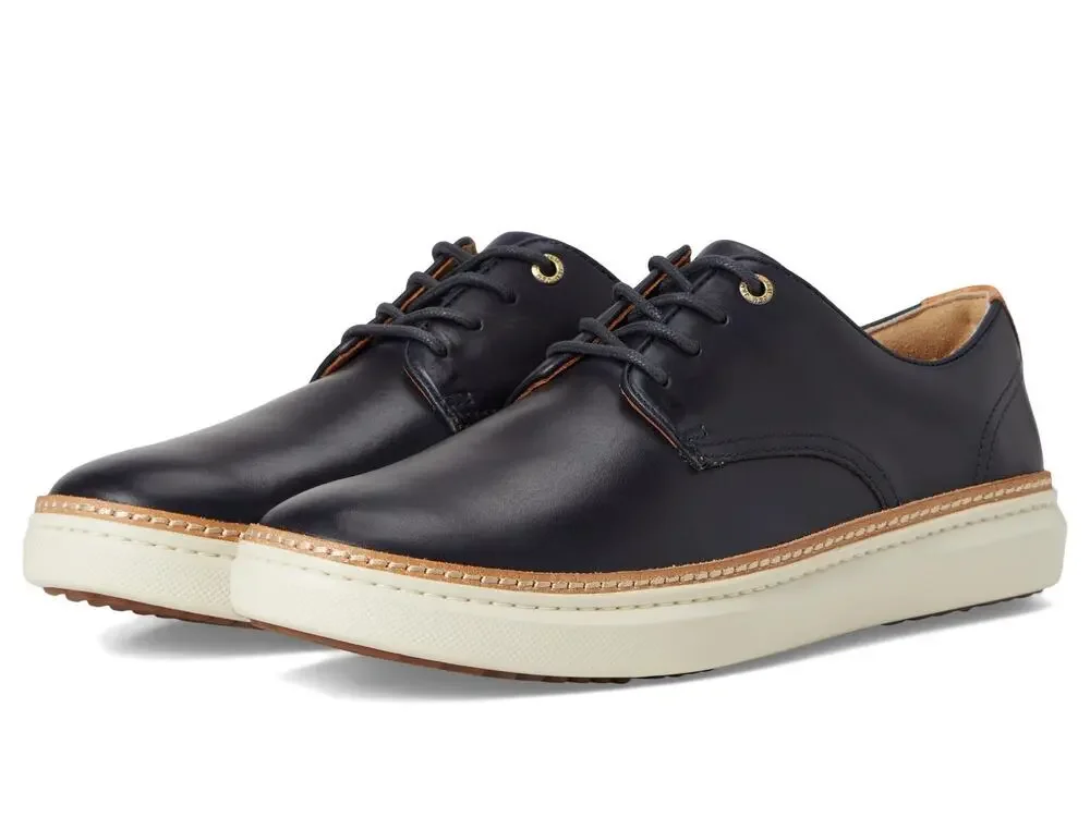JOHNSTON & MURPHY MENS MCGUFFEY 2 175TH PLAIN TOE NAVY 12 M (D)